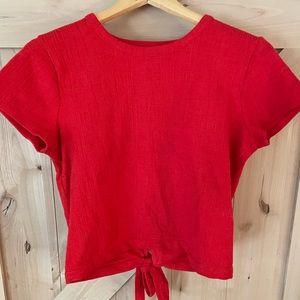 Madewell Verse Tie-Back Top